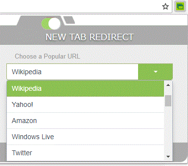 新しいタブに表示したいサイトの候補を選ぶ-「新しいタブウェブサイトのURLチェンジャー」-拡張機能-Chrome